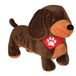Kr?ger & Gregoriades Krugerpluche Teckel hond knuffel - bruin - 35 cm