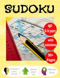 50+ Sudoku Puzzles, Easy to Medium to Hard, Sudoku for kids, 8+ Kids Sudoku Puzzle: Sudoku Master