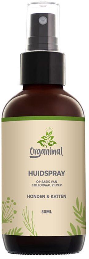 Organimal Huidspray - Honden & Katten - 50 ml