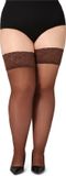 Bellivalini Merry Style Dames Hold-Up Kousen - 20 Denier - licht glanzend - elastisch - Polyamide - BLV-GI-1127 - Cappuccino - 3XL