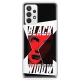 ERT GROUP mobiel telefoonhoesje voor Samsung A32 4G LTE origineel en officieel erkend Marvel patroon Black Widow 012