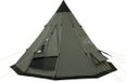 Merkloos CampFeuer Tipitent, teepee, indianentent, Olijf Groen, 3000mm waterkolom