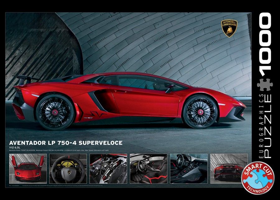 Eurographics Lamborghini Aventador SV Puzzel (1000 stukjes)