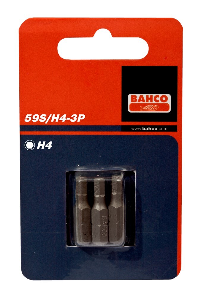 Bahco Bahco 59S/H8-3P 1/4" Inbus Bit 8mm - 25 Mm (3st)