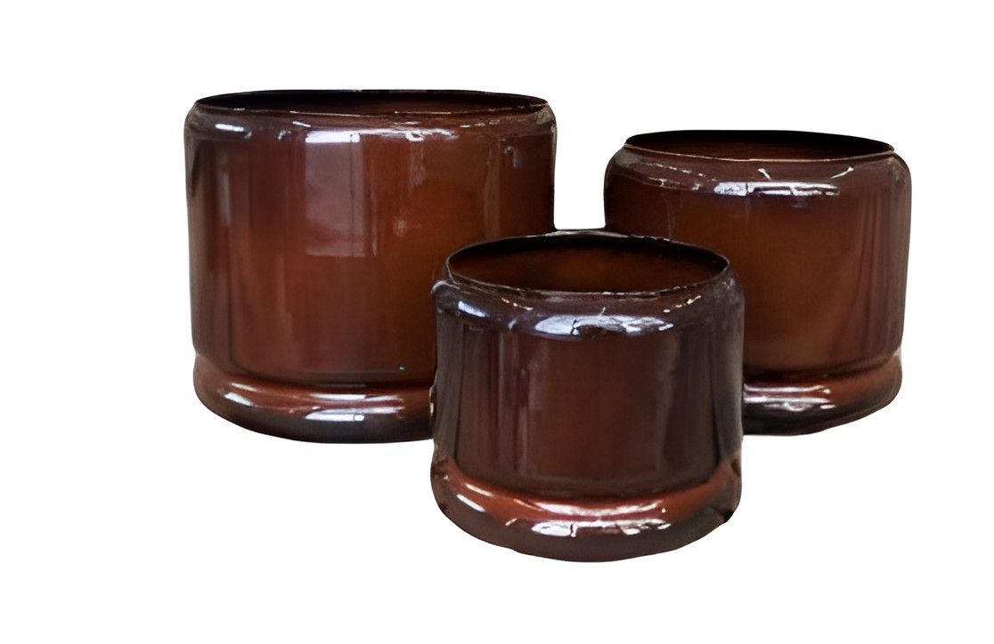 Buitengewoon de boet Pot Rickard Bruin S 16x20cm