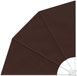 vidaXL Balkon Privacy Scherm 115 x 115 cm Polyester Bruin