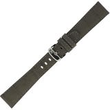 Morellato Sport Collection PMX092SOCCER18 Horlogeband - Leer, Grijs, 18mm