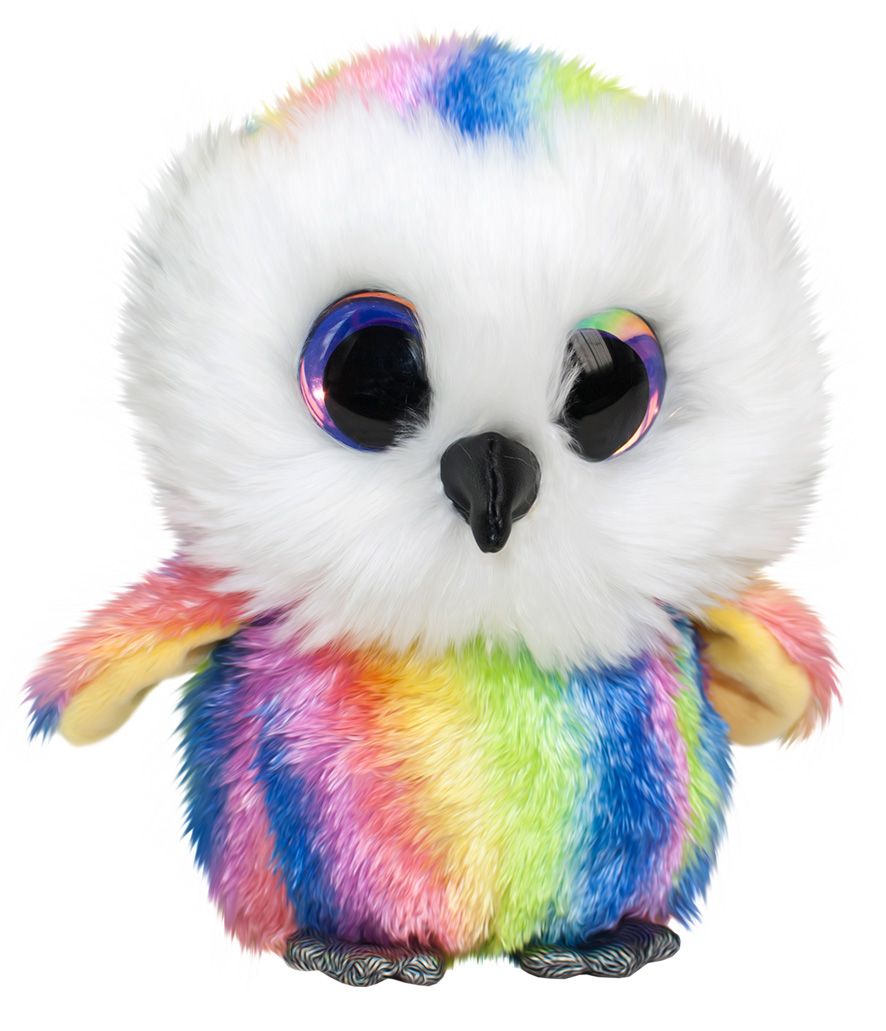 Lumo Stars Owl Stripe Big 24cm - Knuffel