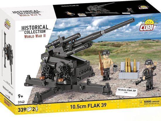 10,5cm COBI 3142 10.5cm Flak 39 Bouwset