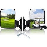 Rétroviseurs latéraux magnétiques réglables pour chariot, rétroviseurs convexes magnétiques pour golf, UTV, tracteur, chariot, chariots élévateurs, rouleaux vibrants