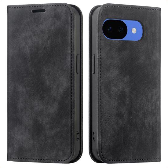 imoshion Slim Bookcase - Zwart - Geschikt voor Google Pixel 10a