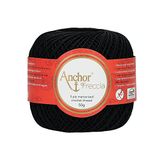 Anchor Freccia Dikte 6 4771006-00403 zwart haakgaren, 100% katoen