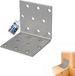 GeZu Impex Équerres 60 x 60 x 60 mm | 90° set van 18 Galvanisé