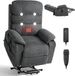 Vevor Elektrische TV-Relaxfauteuil Donkergrijs