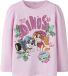 NAME IT NMFJETTE PAW LS TOP BOX NOOS CPLGM T-shirt Fille Manches longues Col rond Coton Rose Taille 104