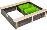 EXIT Aksent Wooden Sandbox - 94x77cm - Grey