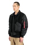 ALPHA INDUSTRIES Outdoorjas 'CWU-45/P' zwart