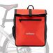 Wiltec Sac de voyage, rouge, sacoche de vélo pour porte-bagages, espace de rangement de 22 litres, sacoche de vélo imperméable