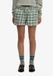 Superdry - Katoenen Geruite Elastische Shorts - Dames - Korte broeken