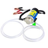 LEMOTO Dieselpomp 12 V 100 W Olieafzuigpomp Brandstofpomp Motorolieverversing Diesel Transferpomp Vloeistofafzuiging Geluidsarm Uitgerust met 3 Leidingen