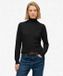 Superdry Klassieke coltrui Dames Zwart S