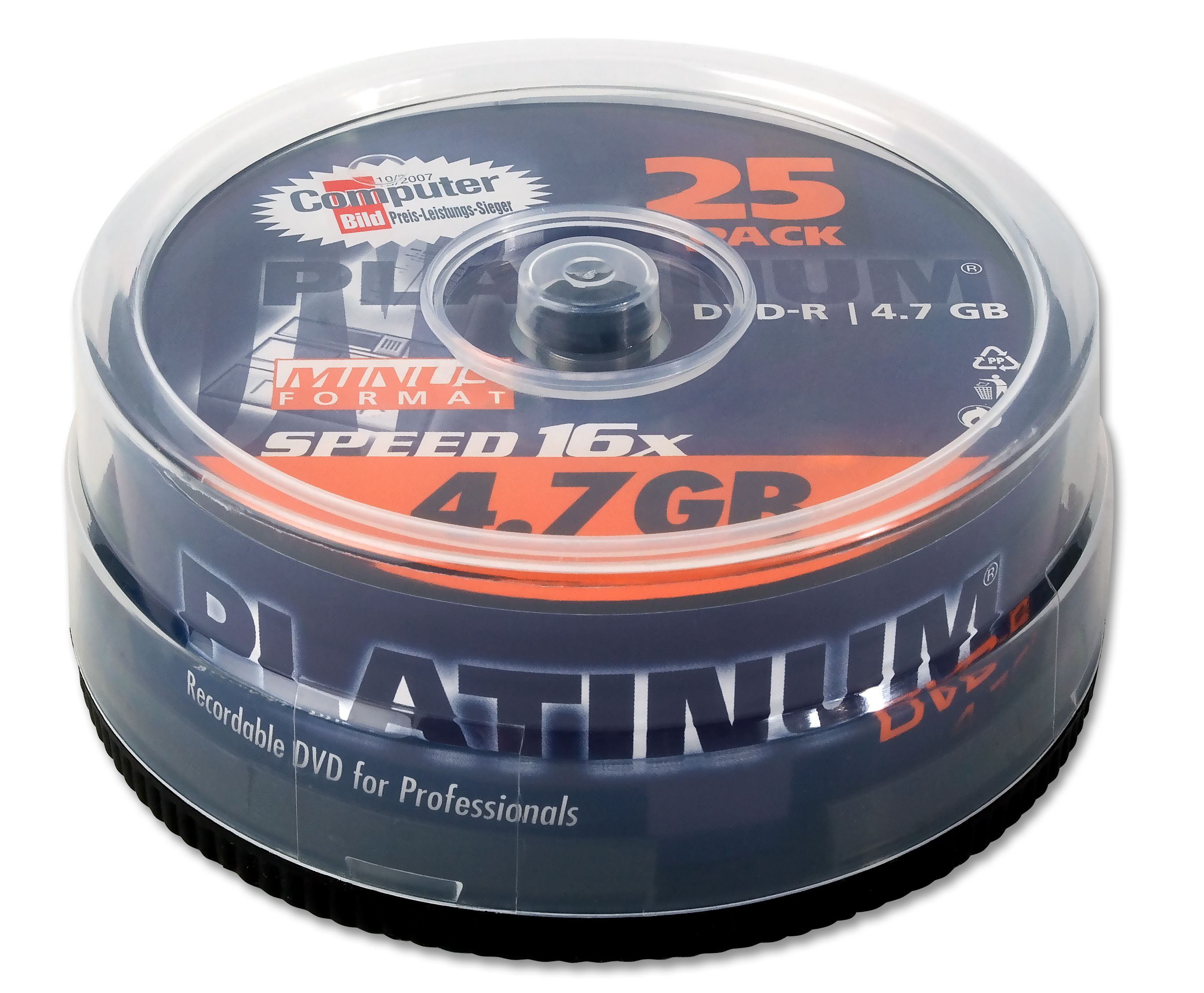 BestMedia DVD-R 4.7GB - 25 Stuks