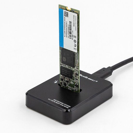 Qoltec M2 Ngff Nvme Sata Pcie Ssd-Dockingstation Voor Laptop
