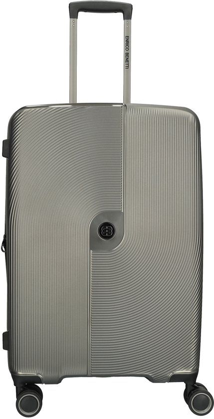 Enrico Benetti Richmond Middelgrote Koffer 67 cm - 62/68 liter - Expandable - TSA Slot - Antraciet