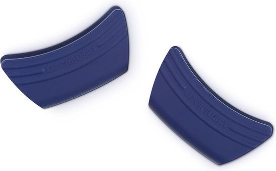 Le Creuset siliconen handgrepen - Azure - Set van 2