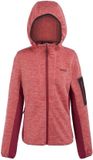 Regatta Fleece met capuchon en volledige rits voor dames Kemilia mineral red/rumba red