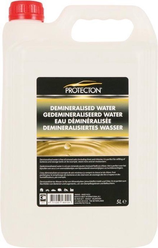 Protecton Gedemineraliseerd Water 5 Liter