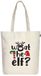 Ecoright Esthetische canvas draagtassen voor dames, herbruikbare draagtas met ritssluiting, ideaal voor boodschappen, winkelen, reizen en dagelijks gebruik, elfish, eenheidsmaat
