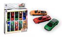 FLYPOP'S 020237 Pack of 10 Freewheel Cars, Bleu, rouge, Vert, Jaune