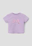 s.Oliver Shirt lila / rosa / rood / wit