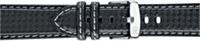 Morellato Horlogebandje U3586 Biking - Kunstleer - Zwart - 22.00 mm