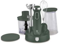 Berlinger Haus Mixeur plongeant Set 6-en-1 Mat Vert