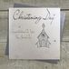witte WHITE COTTON CARDS witte katoenen kaarten 1-Piece Christening Day Gefeliciteerd met uw zeer speciale handgemaakte kaart, zilveren kerk