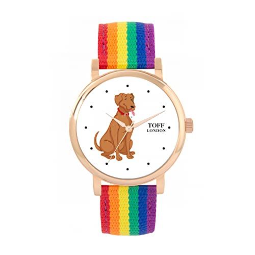 Toff London Golden Retriever Hondenhorloge 5059656926276