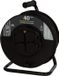 Q-Link Etm kabelhaspel professioneel - 40 m met 3 x 1.5 mm2 neopreen snoer - zwart