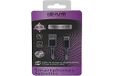 ISIUM USB 3.0 A/type C-kabel mannelijk/stekker, 3 m, zwart