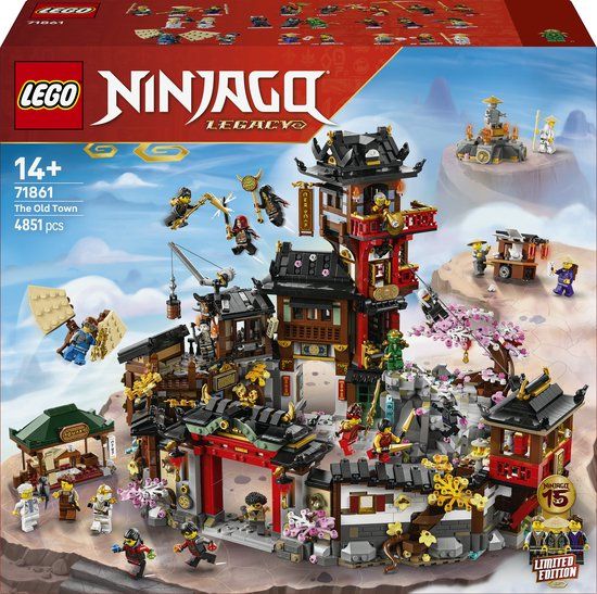 LEGO Ninjago 71861 - 15-jarig jubileum: De oude stad