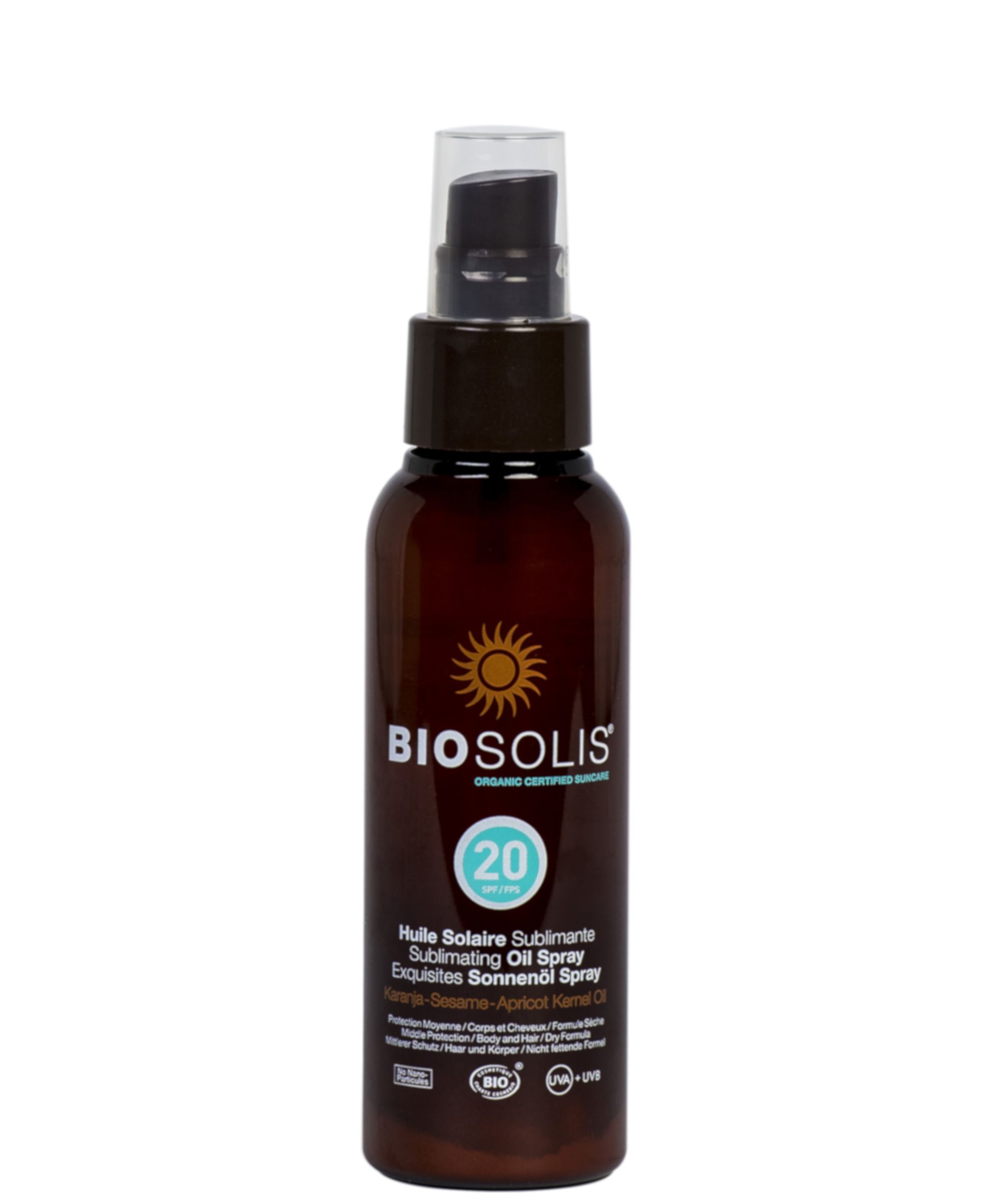 Biosolis Sun Oie SPF 20 100 ml Sunscreen Spray for Body - Adults
