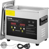 VEVOR 3L Digitale Ultrasone Reiniger Verwarming Timer Sieraden Glazen Reinigen
