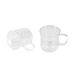 Bergner - Set van 2 dubbelwandige glazen van 230 ml
