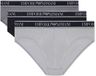 Emporio Armani Em000258_af20669 Slips 3 Eenheden Zwart,Grijs 2XL Man