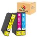 Epson Cartouches d'encre pour Epson 34XL, 3 pièces (Cyan, Magenta, Jaune)