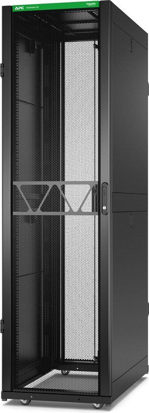 APC Netshelter SX Gen2 AR3105B2 - 45U, 2124h x 600b x 1070d mm, met zijpanelen, zwart