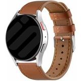 Strap-it Samsung Bracelet cuir Samsung Galaxy Watch 7 - 44mm (serré marrón)