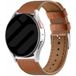 Strap-it Samsung Bracelet cuir Samsung Galaxy Watch 7 - 44mm (serré marrón)