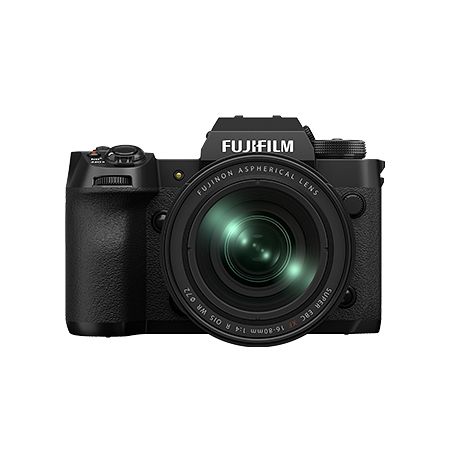 Fujifilm X-H2 + XF 16-80mm Lens Kit - 40MP Mirrorless Camera, Black